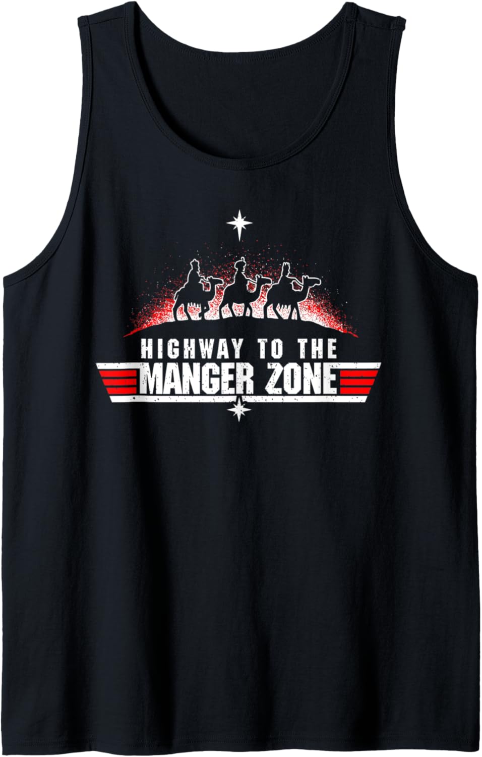 Highway To The Manger Zone Funny Christmas