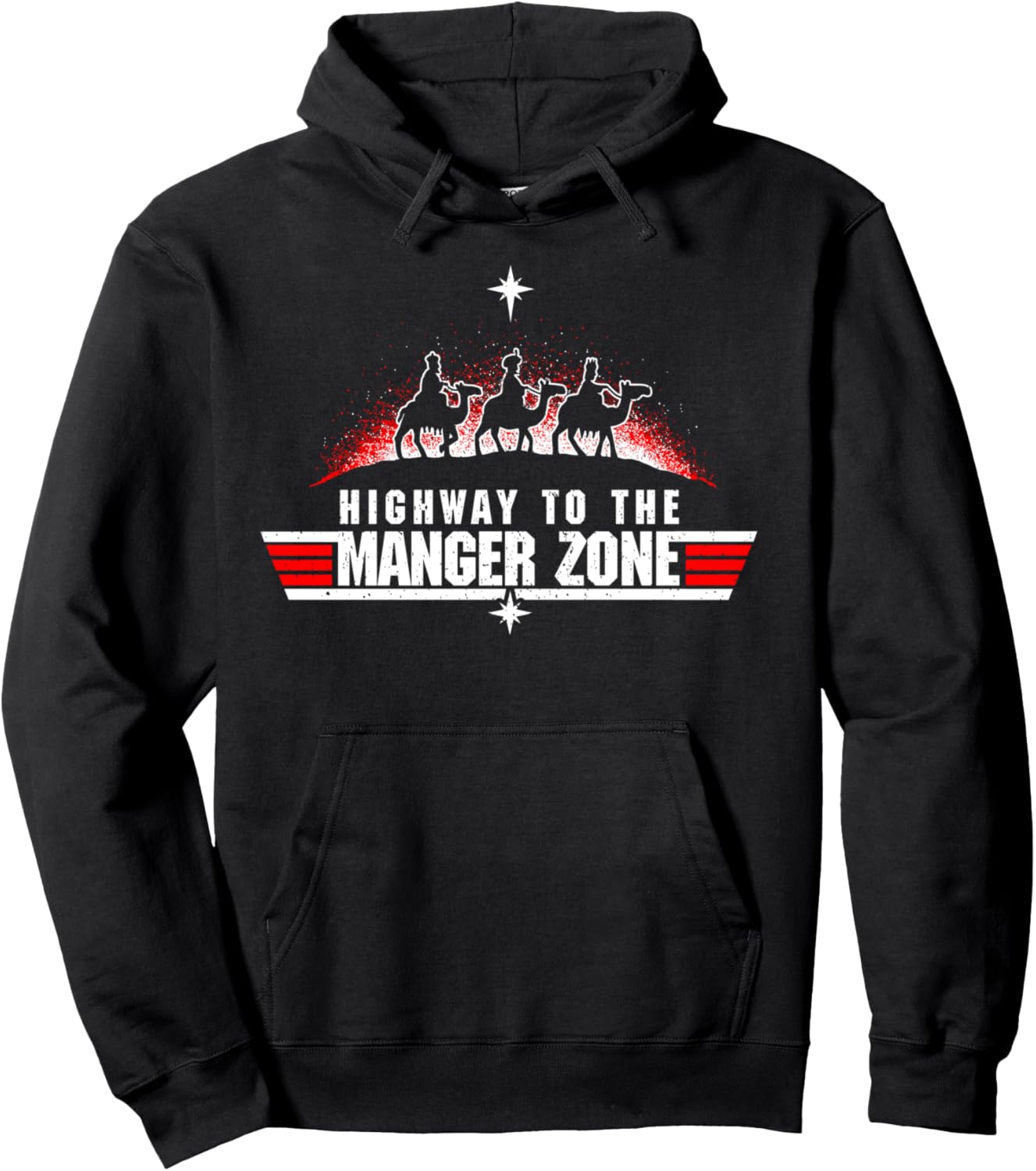 Highway To The Manger Zone Funny Christmas
